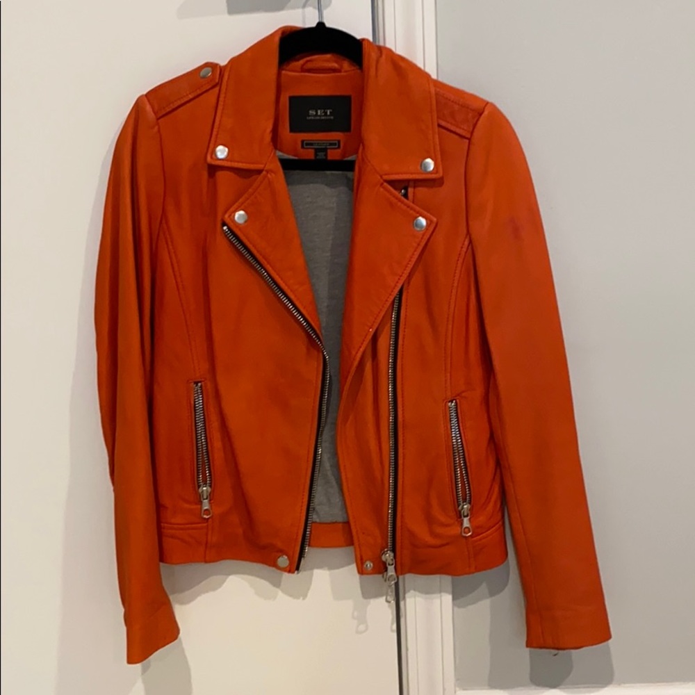 SET Leather Jacket